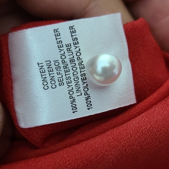 WAYF Ruffle Bell Sleeve High Neck Blouse Top Small - Picture 3 of 4